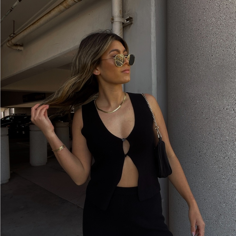 Knitted Top + Pant Set